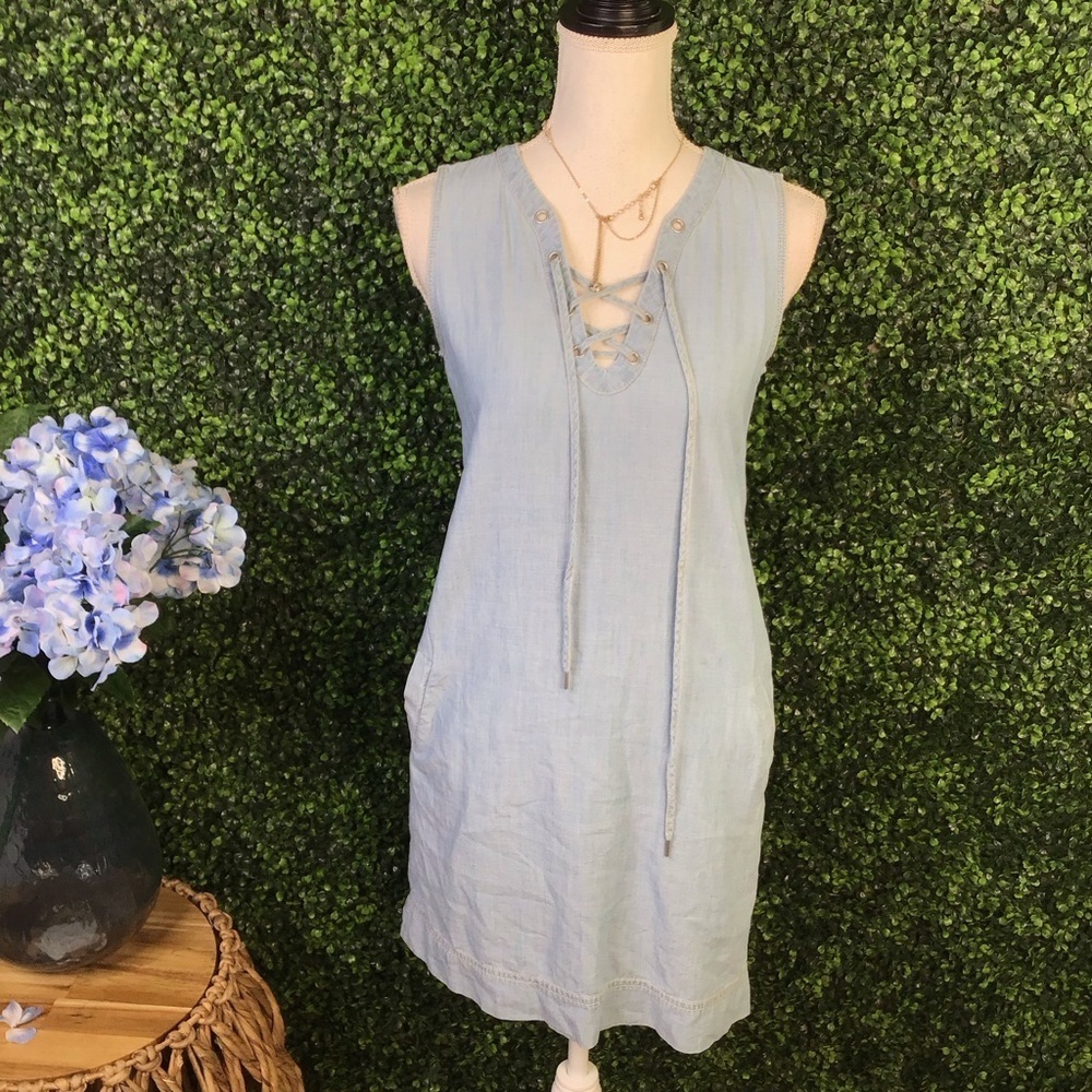 Madewell shift dress with pockets